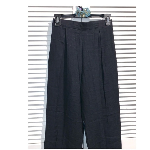 Perceptions Vintage 90s high waisted pleated pants black size 6P - Picture 4 of 8